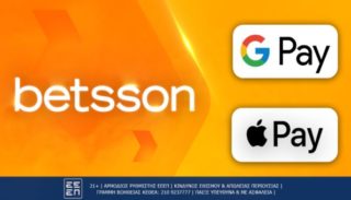 betsson google pay apple pay